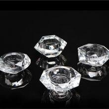 Wholesale Custom Mini Candle Jars Small Glass Tea Light Holder Home Decoration Crystal Candle Holder Glass Jar thumbnail-5