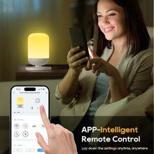 Portable Tuya Control White Noise Sound Machine With 34 Soothing Sound Voice Control With Night Light thumbnail-4