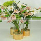 Cylinder Vase Gold Decorative Glassware Set Quality Choice thumbnail-4