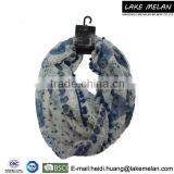 100% Polyester Heart Printed Infinity Scarf For SS 16 thumbnail-2