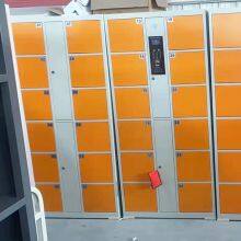 Commercial Smart Locker System for Shopping Malls – 12/24/36 Door Steel Storage Cabinet With Barcode Access | Bulk Order Available thumbnail-2