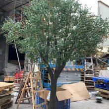 Large Artificial Olive Trees Artificial Decor Simulation Plant Fake Olive Trees for Landscape Project