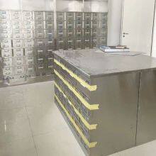 Space-Saving Stainless Steel Herbal Dispenser for Wellness Centers & Health Stores - Large Capacity Waterproof Cabinet for Herb Sample Management thumbnail-4