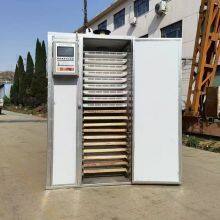 Secador de vegetais e frutas de alta capacidade com design de 15 bandejas para processamento em grande lote na indústria alimentícia thumbnail-5