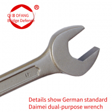 German Standard Combination Open-end and Box-end Wrenches, Qiaofang Brand, Made of Special Steel With Complete Specifications thumbnail-2