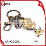 Creative Promotional Gift Custom Animal Metal Keychain thumbnail-1