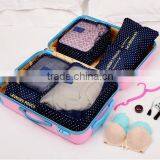 6PCS/Set High Quality Mesh Bag Travel Bags Women thumbnail-4