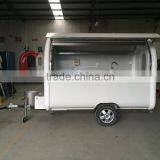 7.6*5.5ft White Food Cart Trailer Mobile Food Cart Beach Food Truck Hot Dog Hamburg Ice Cream Traction Cart Provide Free 3 d Des thumbnail-4