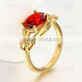 China Factory Wholesale Directly Low Price 2015 New Design Indian Emerald Stone Ring thumbnail-2
