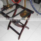 Wooden Hotel Luggage Stool Rack thumbnail-3