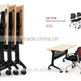 Top quality hot sale office furniture stainless steel metal training table from China manufacturer