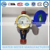 Multi Jet Dry Dial Brass Body Class B DN15mm Copper-Can Register Water Meter LXSC-15K