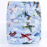 New Arrival Printed AIO Ultra Thin Natural China Cloth Diapers thumbnail-1