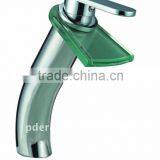 Chrome Plated Brass Glass Waterfall Faucet No.PD8013 (Satin Nickel Finish Available) thumbnail-1