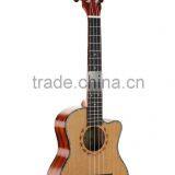 UKU Wholesale Tenor Western Red Cedar Top Ukulele With Gig Bag thumbnail-1