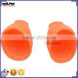 for Dirt Bike BJ-FPC-001-OR Customized Foot Peg Cover For Off Road Bike PVC Material thumbnail-3