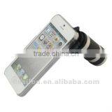 8X Lens Telephoto with Crystal Back Case for Apple iPhone 5 5g