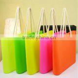 Silicone Tote Bag,Lady's Silicone Beach Bag,Gummy Tote thumbnail-3