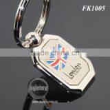 Promotional Metal Enamel The Union Flag England London Souvenirs Key Chain thumbnail-4