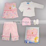 new born baby clothes gift set 5 pcs sets for autumn 2015 Sets Baby China