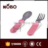 Wholesale Colorful Children Stainless Steel Fork/spoon thumbnail-4