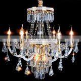 Home Decor Bohemian Crystal Glass Chandelier Hanging Pendant Lamp Light Lighting CZ3003/12+6+3 thumbnail-2