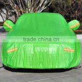 2015 new arrival anti snow car cover green color