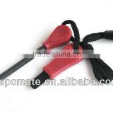 Red color customized logo Firesteel camping Survival fire starter