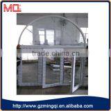 Interior High Quality 3 Panel Triple Pvc Casement Window thumbnail-5