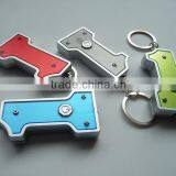 Promotion Key Shape Mini LED Flashlight Keychain thumbnail-1