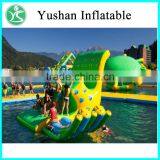 Factory Price Water Clibing Slide Giant Inflatable Floating Water Slide thumbnail-5
