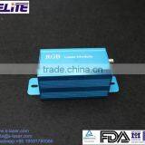 Customized 445nm 520nm 635nm Combined 150mw RGB Free Space Laser Module With TTL and Analog Modulation, Divergence<0.2mrad