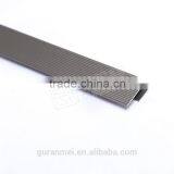 Manufacturer Champaign C Shape Buckle Flooring Edge Trim Anti-slip Aluminium Stair Nosing thumbnail-3