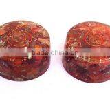Energetic Space Protectors : Carnelian Stone thumbnail-1
