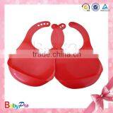2015 Wholesale New Product Colored Plastic Fancy Baby Bib thumbnail-1
