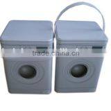 Cosmetic Tin Box,factory Tin Cans Washing Box Tin ,handle Tin Can