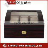 xl Watch Box Wood Ebony Finish thumbnail-2