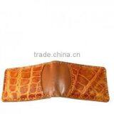 Crocodile Leather Money Clip Wallet SCW-007 thumbnail-2