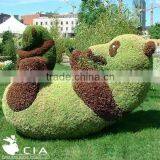 Green Artificial Panda Garden Animal Grass Statue Sculpture Mosaiculture thumbnail-2