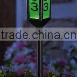 Plastic Solar House Number Stake thumbnail-1