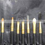 Professional 22 Pcs Brushes for Makeup - Quality Black Leather Bag thumbnail-4