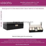 Customized Faux Leather Watch Box/Plastic Watch Case for 5 Watches thumbnail-1