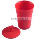 BPA Free Silicone Long Hot/ Cold Drink Cup