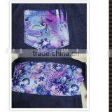 Fashion and Special Painting Jeans Shirt Men thumbnail-4