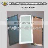 YUJING Manufacture Cheap 5mm Color Mirrors for Decoration/furniture