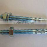 Antiskid Shark Fin Type Anchor Yellow Zinc Plated thumbnail-6