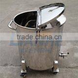 Movable Stainless Steel Storage Tank With Open Cover thumbnail-3