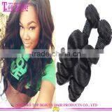 Top Quality Grade 7a Peruvian Hair Loose Wave 100% Unprocessed Virgin Human Hair Weaving thumbnail-1