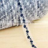 High Quality Fashion Embroidery Lace Fabric Wholesale Lace Trim thumbnail-2