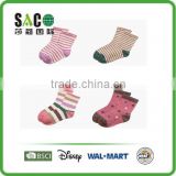 colourful lovely stripe dots children socks